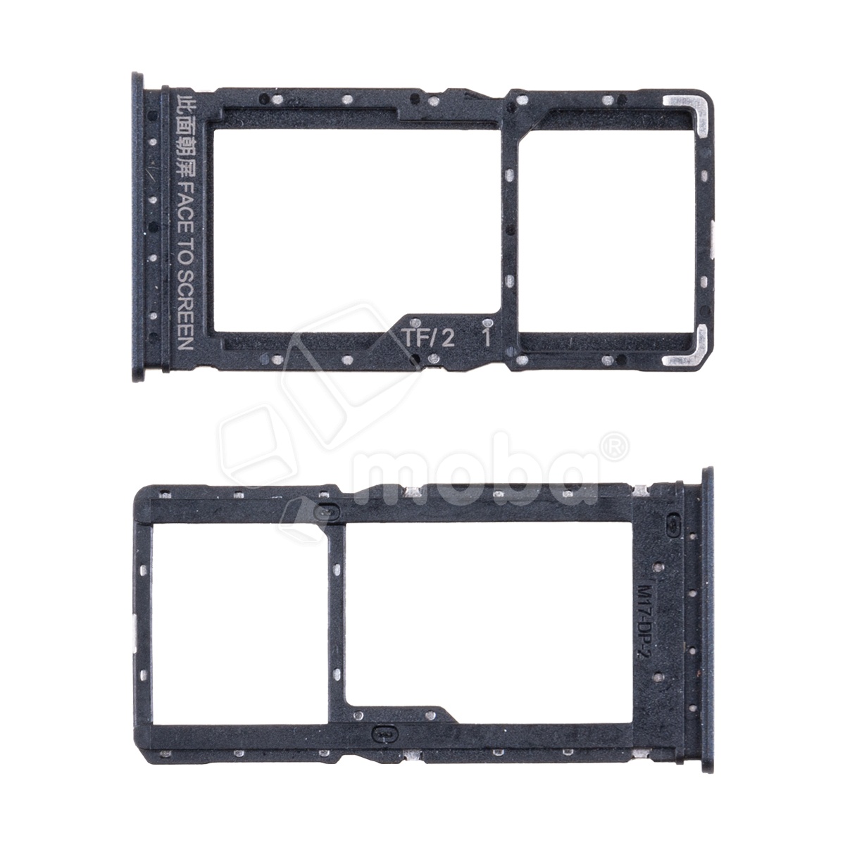 Держатель SIM для Xiaomi Poco X5 5G/Redmi Note 12 5G (22111317PG/22111317I) Черный
