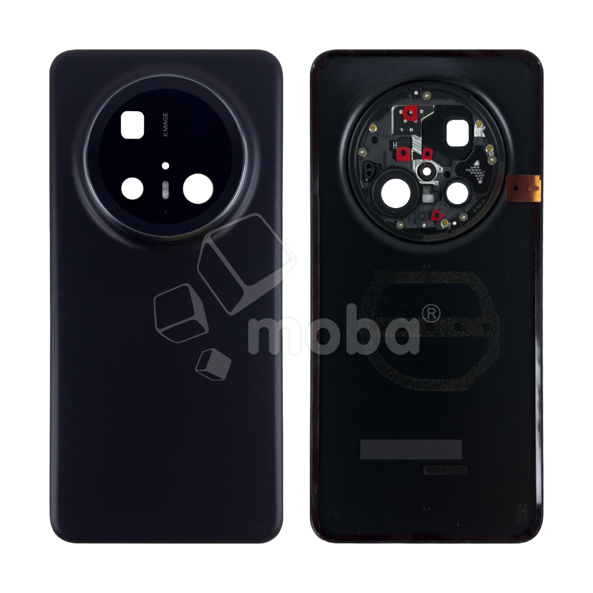 Задняя крышка для Huawei Mate 70 Pro (PLR-L29) Черный - Премиум