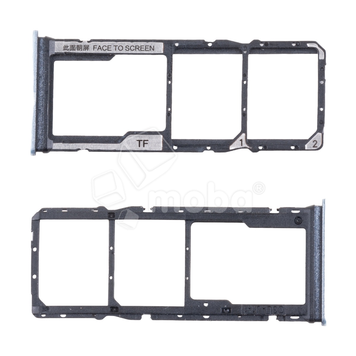 Держатель SIM для Xiaomi Redmi 13C 4G (23100RN82L/23108RN04Y/23106RN0DA/2311DRN14I) Голубой