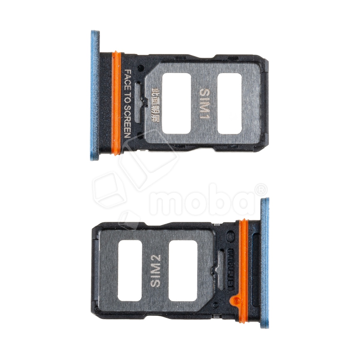 Держатель SIM для Xiaomi Redmi Note 12 Pro+ (22101316UG) Голубой