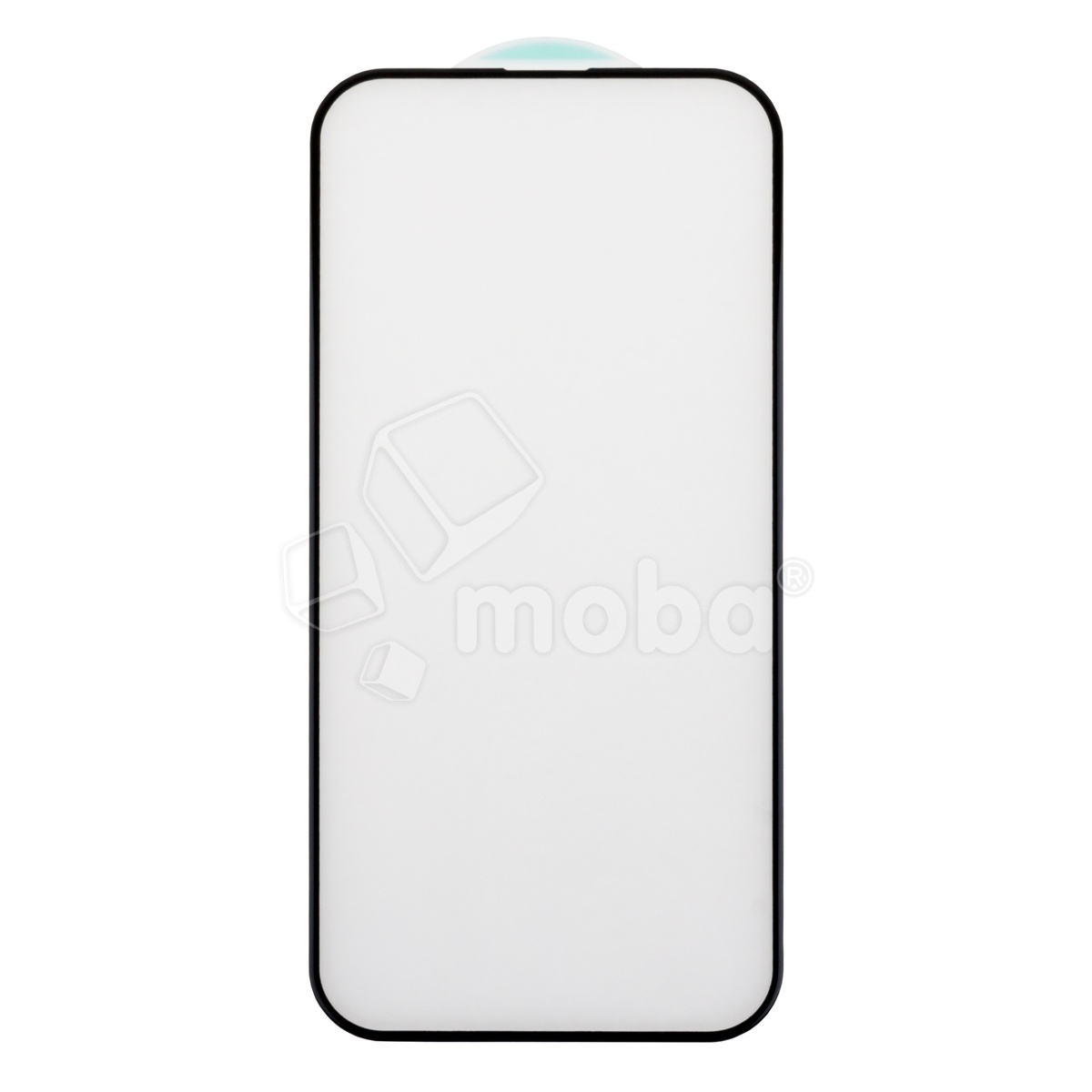 Защитное стекло "Стандарт" для iPhone 14 Pro Черный (Полное покрытие)