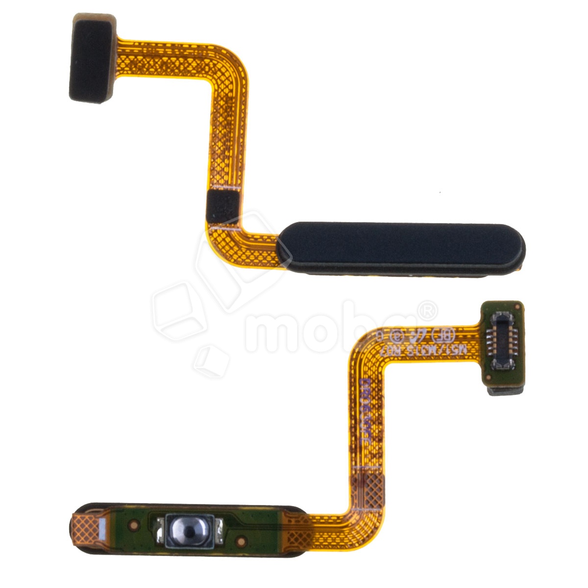 Шлейф для Samsung Galaxy M31s/M51 (M317F/M515F) сканер отпечатка пальцев Черный