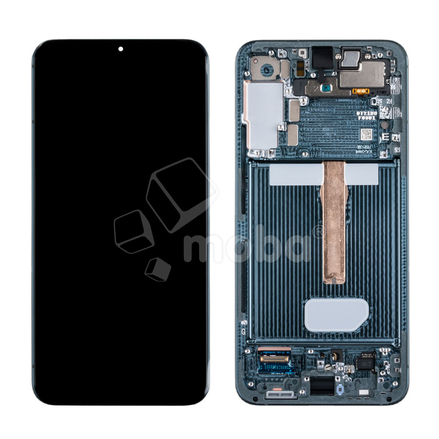 Дисплей для Samsung Galaxy S22+ (S906B) модуль с рамкой Зеленый - OR (SP)