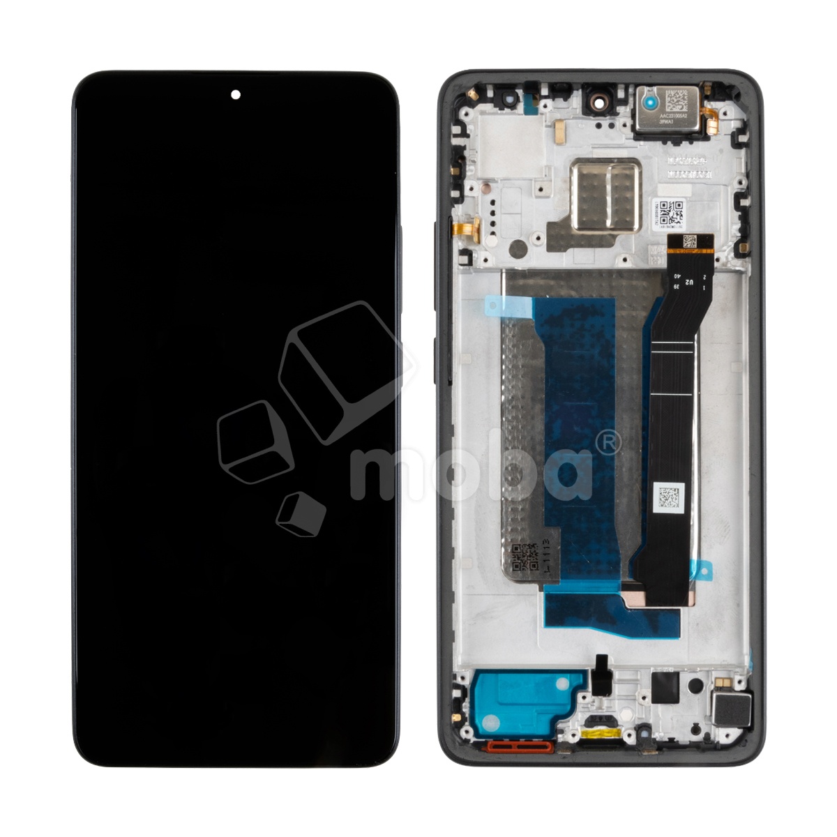 Дисплей для Xiaomi Poco X7 Pro (2412DPC0AG) модуль с рамкой Черный - OR