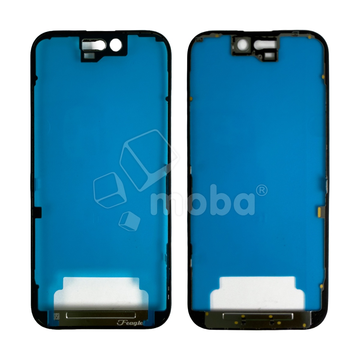 Рамка дисплея для iPhone 16 (A3287) Черный - OR (Feaglet)