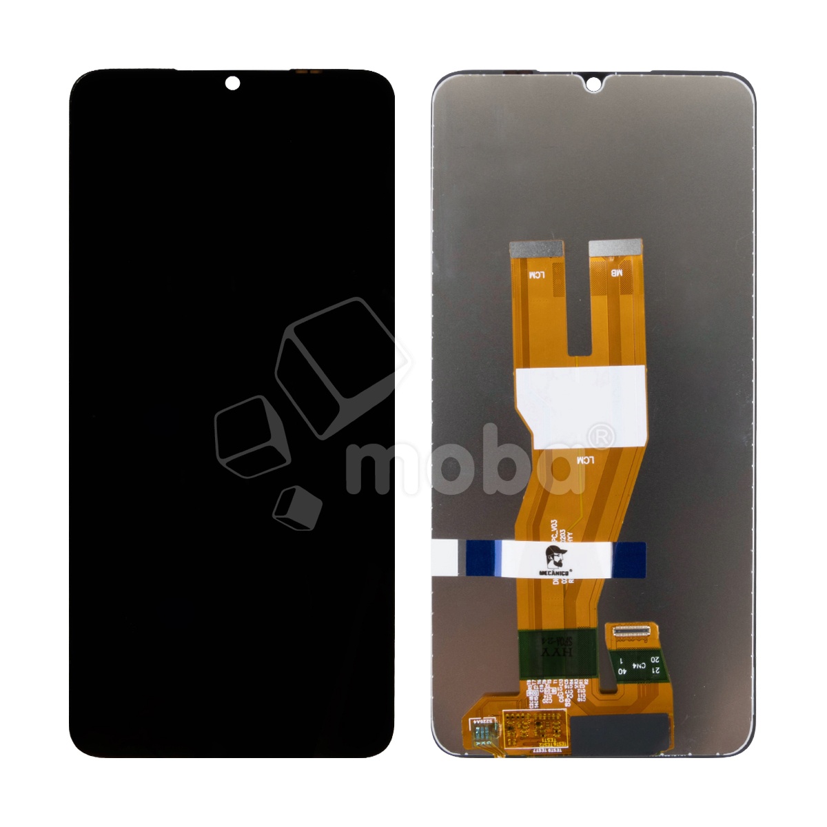 Дисплей для Samsung Galaxy A05 (A055F) в сборе с тачскрином Черный Mecanico - AMP