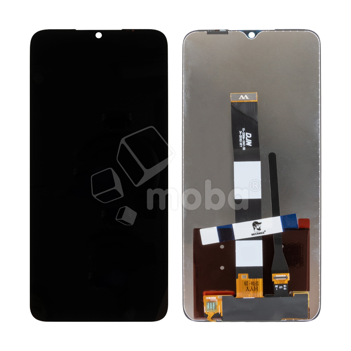 Дисплей для Xiaomi Redmi 9A/9C/10A (M2006C3LG) в сборе с тачскрином Черный Mecanico - AMP