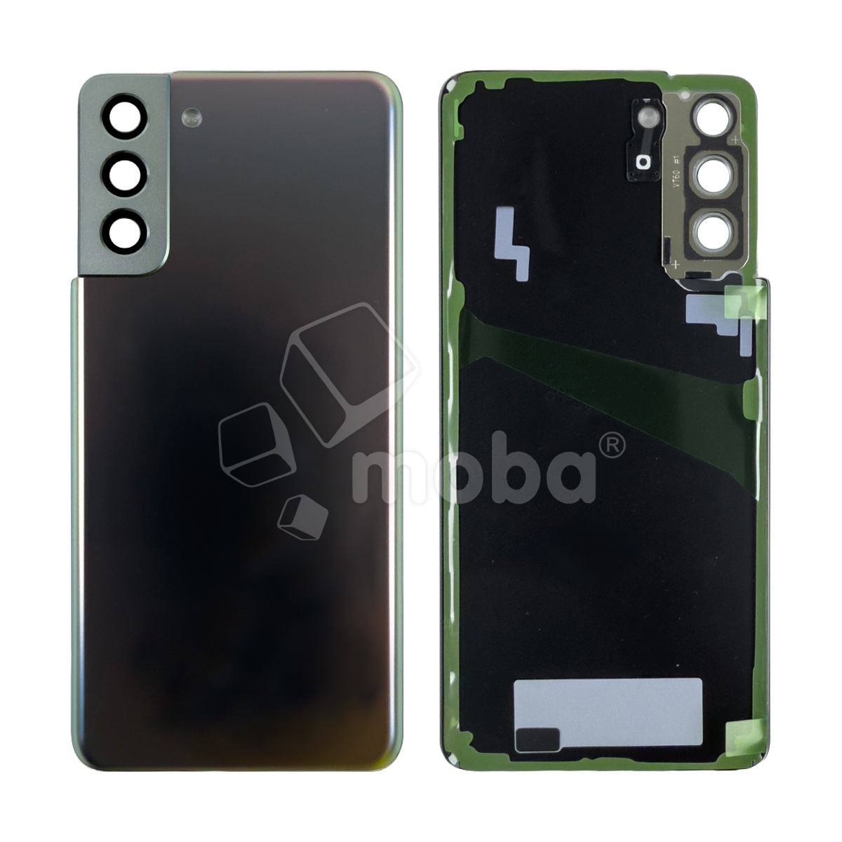 Задняя крышка для Samsung Galaxy S21+ (G996B) Серебро - OR