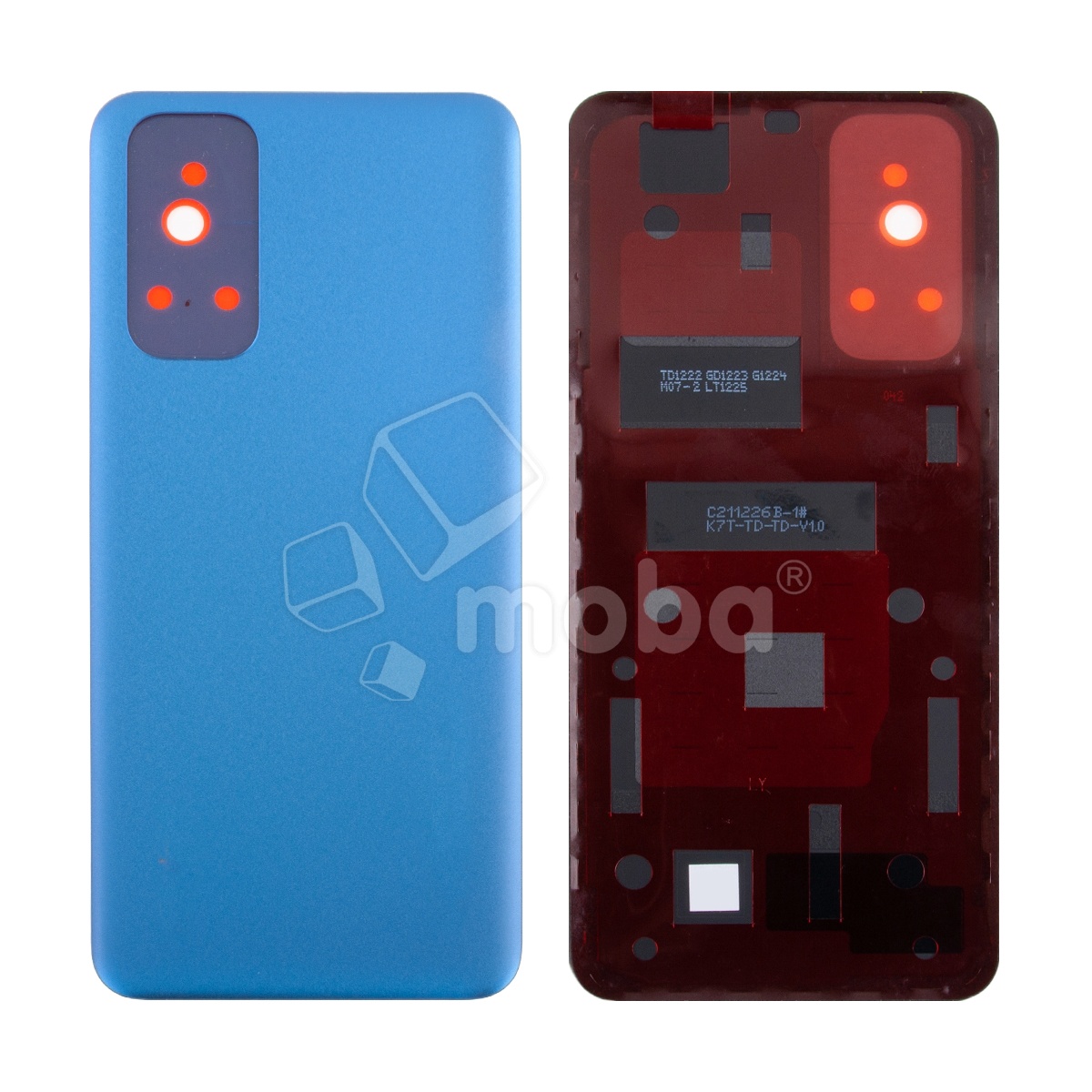 Задняя крышка для Xiaomi Redmi Note 11 (2201117TY) Синий - OR