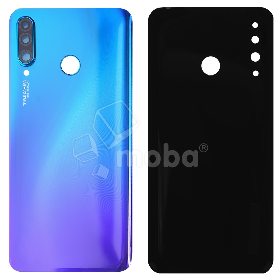 Задняя крышка для Huawei Honor 20 Lite/20S/P30 Lite (MAR-LX1H/MAR-LX1M) (48MP) Синий - Премиум