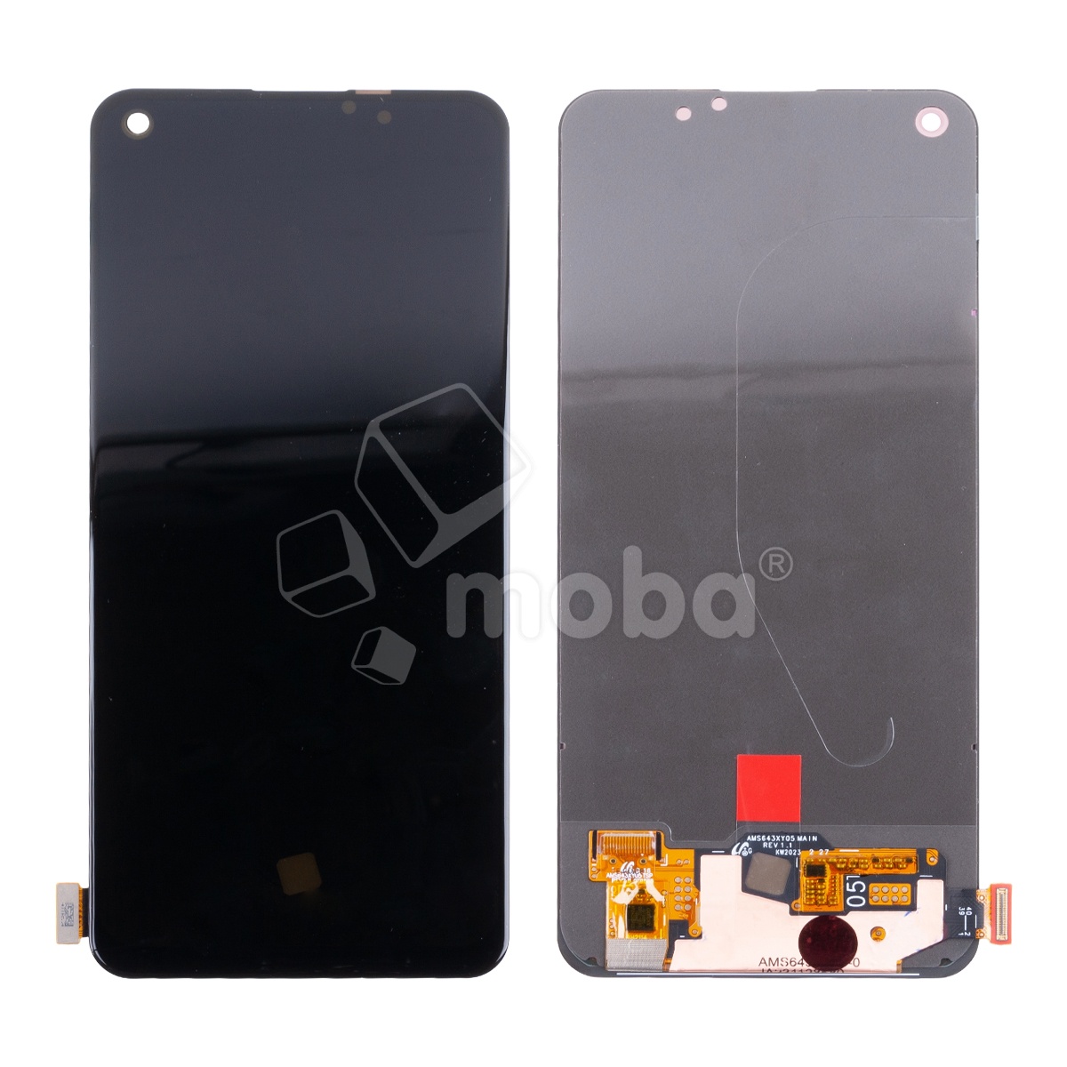 Дисплей для Realme 8 4G (RMX3085) в сборе с тачскрином Черный - OR