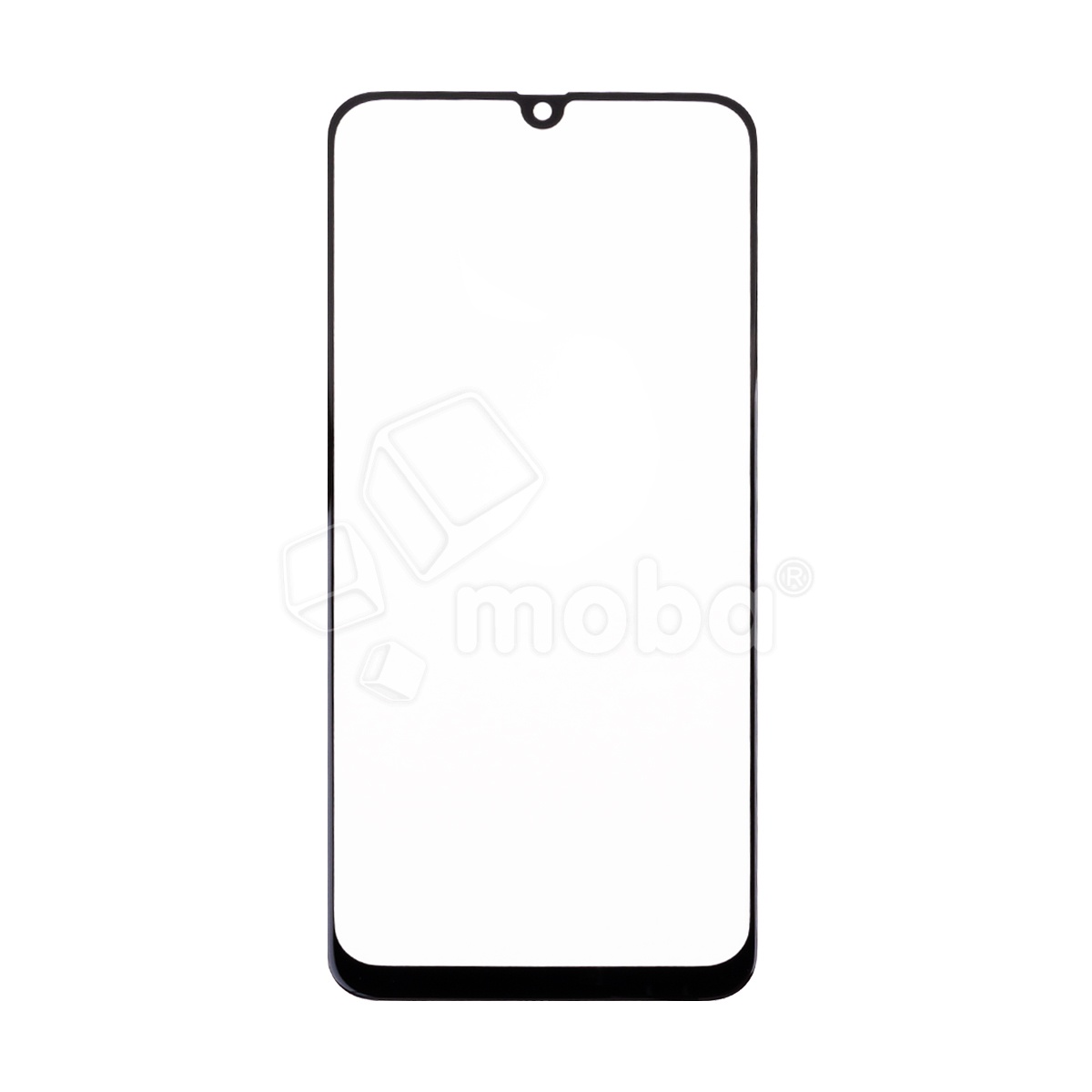 Стекло для переклейки Samsung Galaxy A50/A30/M30s/M21/M31 (A505F/A305F/M307F/M215F/M315F) с OCA пленкой Черный - (Feaglet)