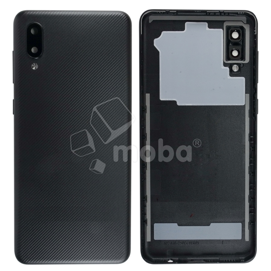 Задняя крышка для Samsung Galaxy A02 (A022G) Черный