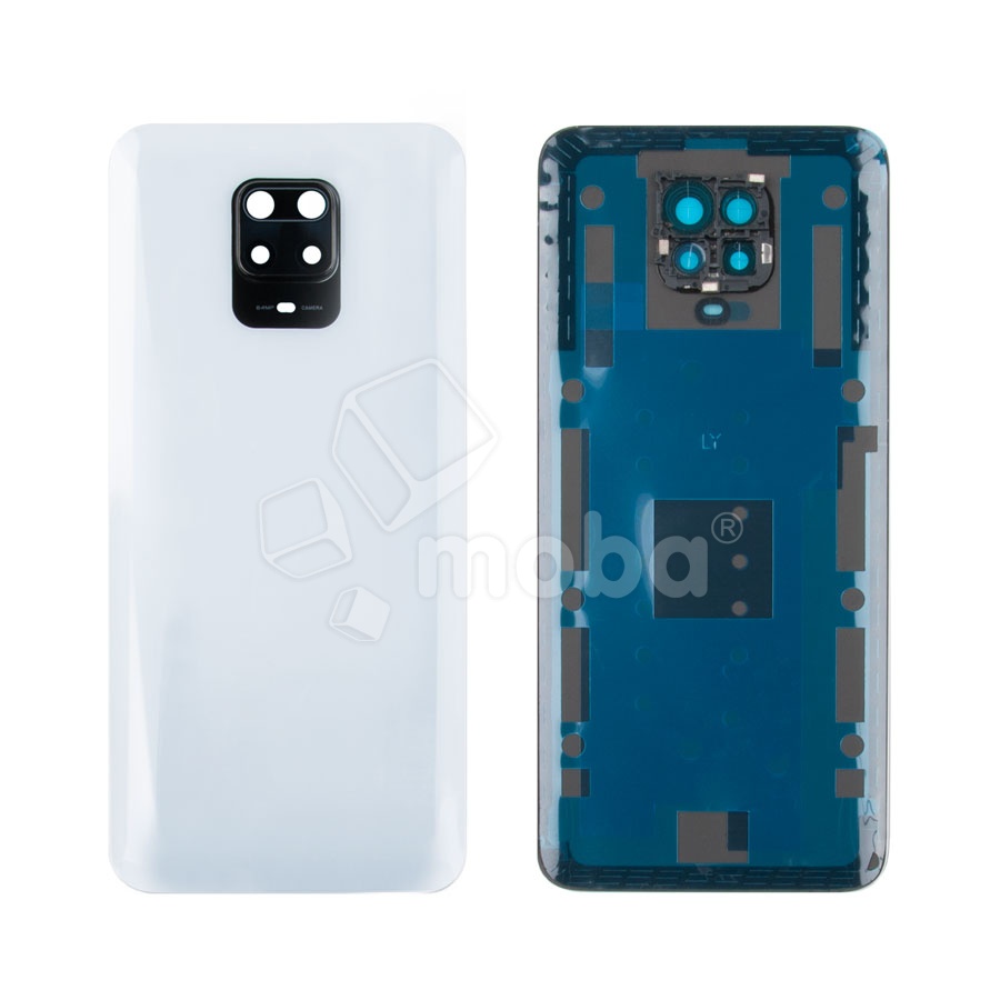 Задняя крышка для Xiaomi Redmi Note 9S/9 Pro (M2003J6A1G/M2003J6B2G) Белый - Премиум
