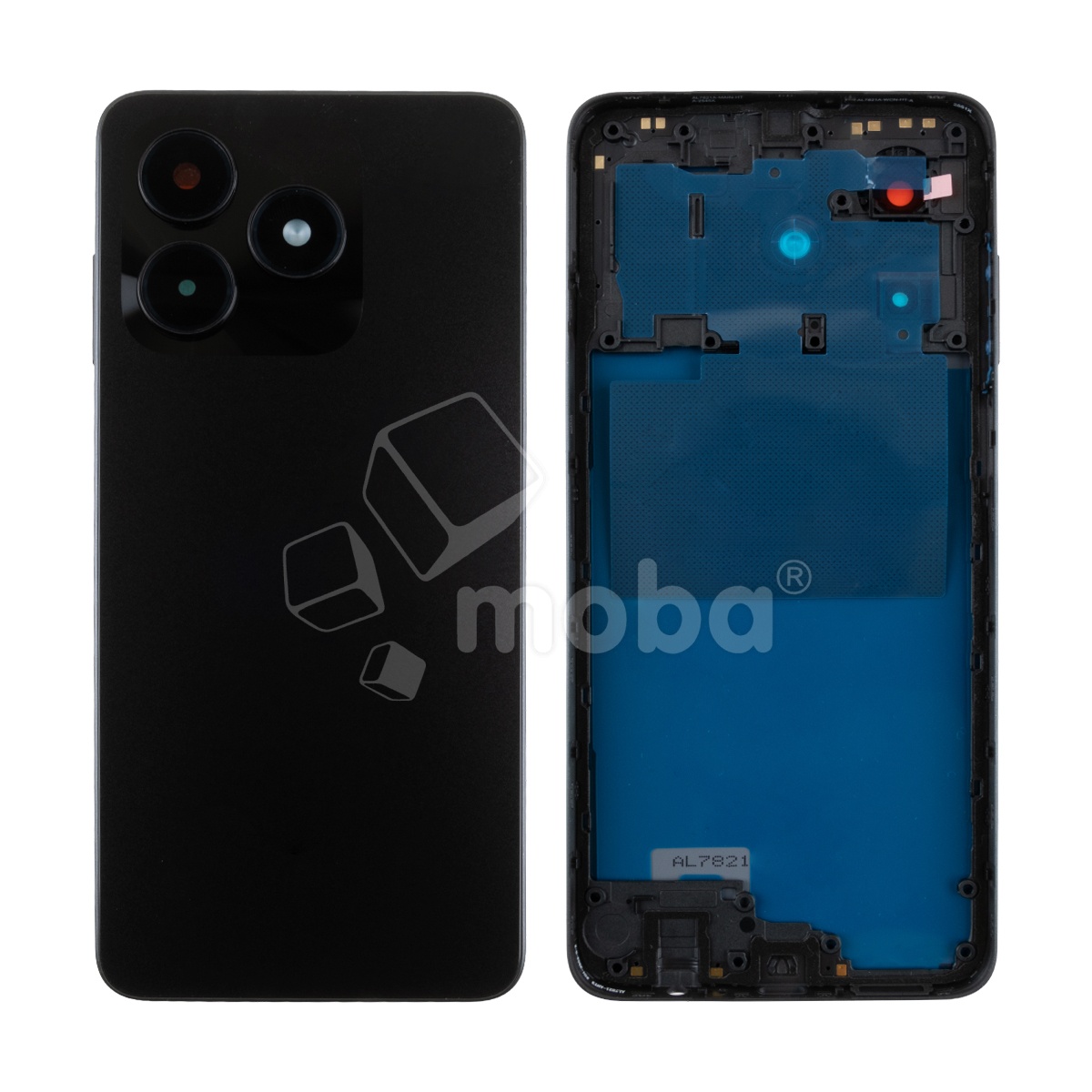Задняя крышка для Huawei Honor X5c (NLA-LX2) Черный - Премиум