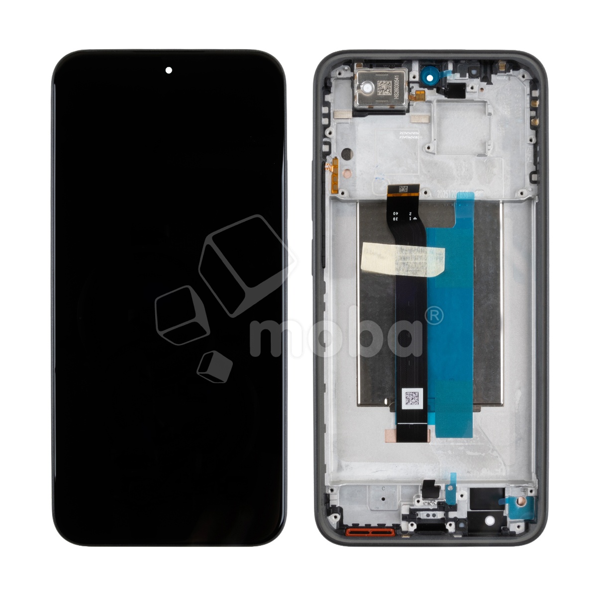 Дисплей для Xiaomi Redmi Note 15 Pro 5G (25060RABDG/25080RABDG) модуль с рамкой Черный - OR (SP)
