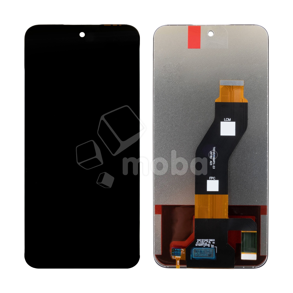 Дисплей для Tecno Spark 30 5G (KL8) в сборе с тачскрином Черный - Оптима
