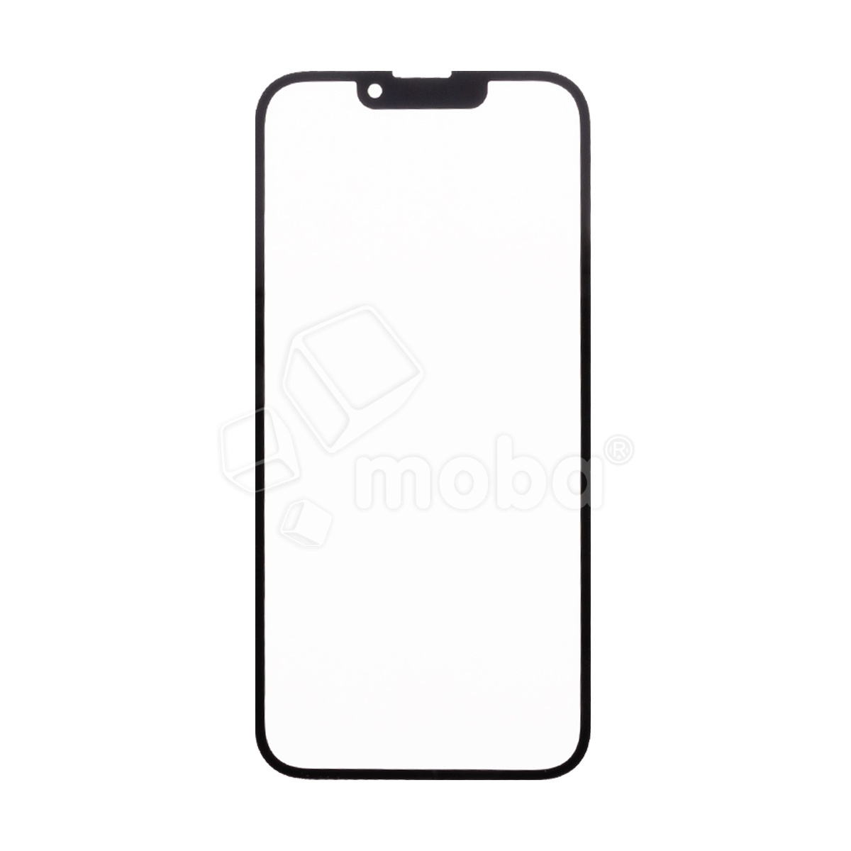 Стекло для переклейки iPhone 13/13 Pro (A2635/A2640) с OCA пленкой Черный - OR (Feaglet)