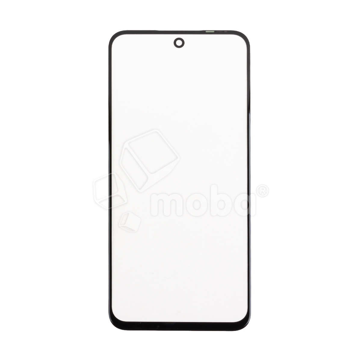 Стекло для переклейки Tecno Spark 30 4G (KL6) с OCA пленкой Черный - OR (Mitsubishi)