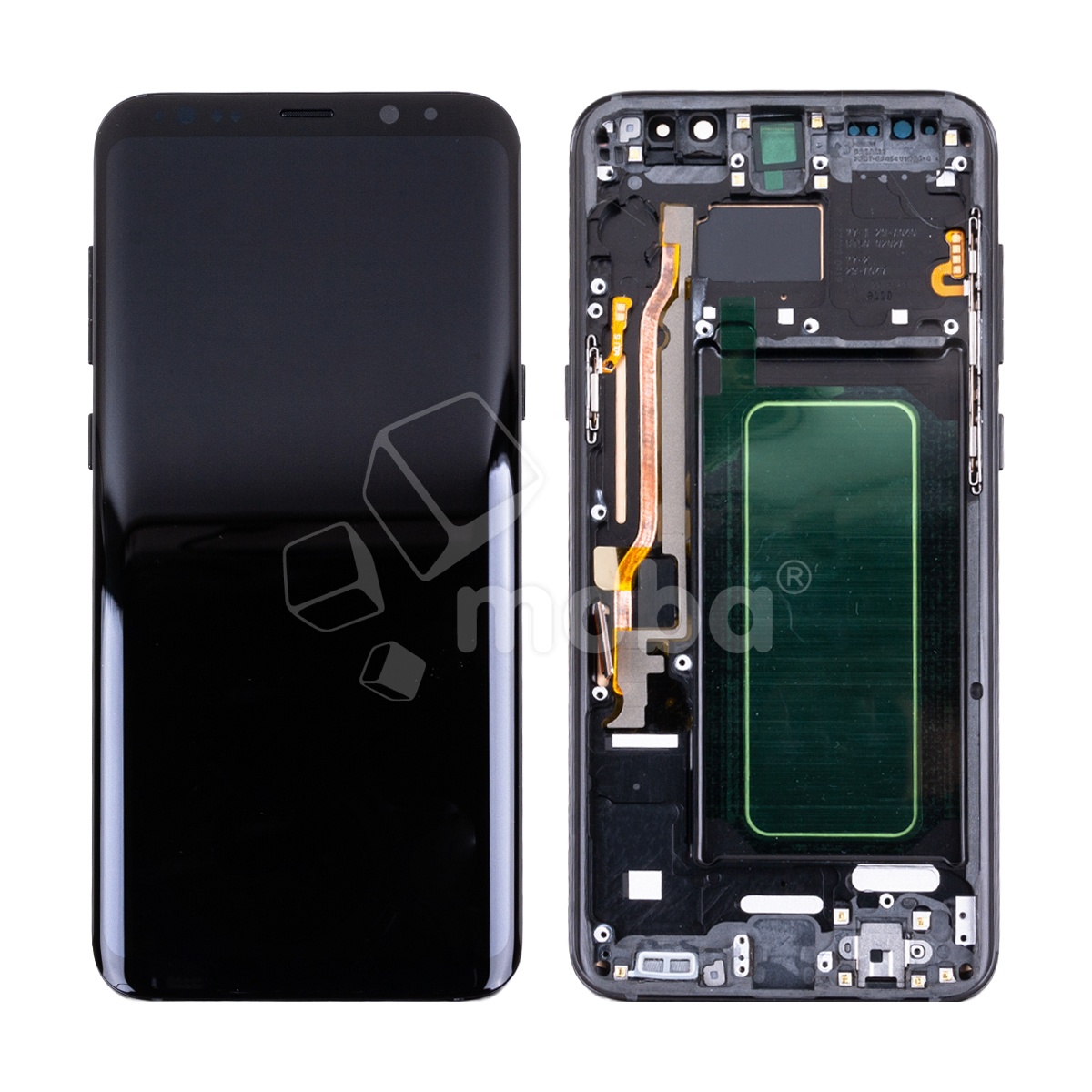 Дисплей для Samsung Galaxy S8+ (G955F) модуль с рамкой Черный - (OLED) (Full HD, 500 Кд/м²)