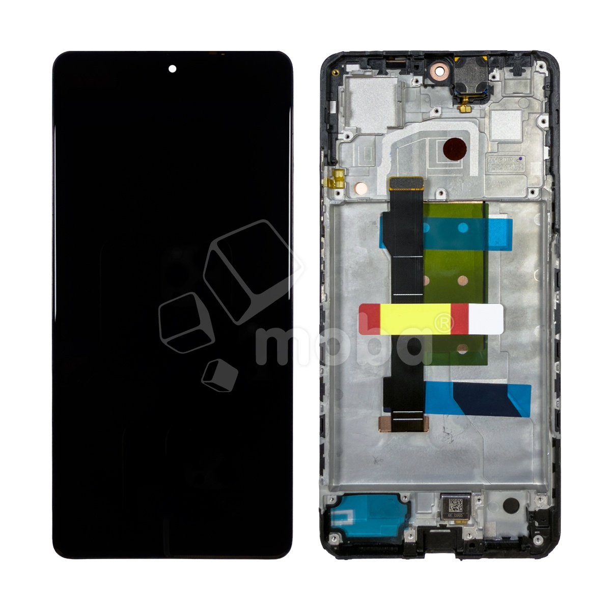 Дисплей для Xiaomi Poco X5 Pro 5G/Redmi Note 12 Pro 5G (22101320G/22101316C/22101316I/22101316G) модуль с рамкой Черный - OR
