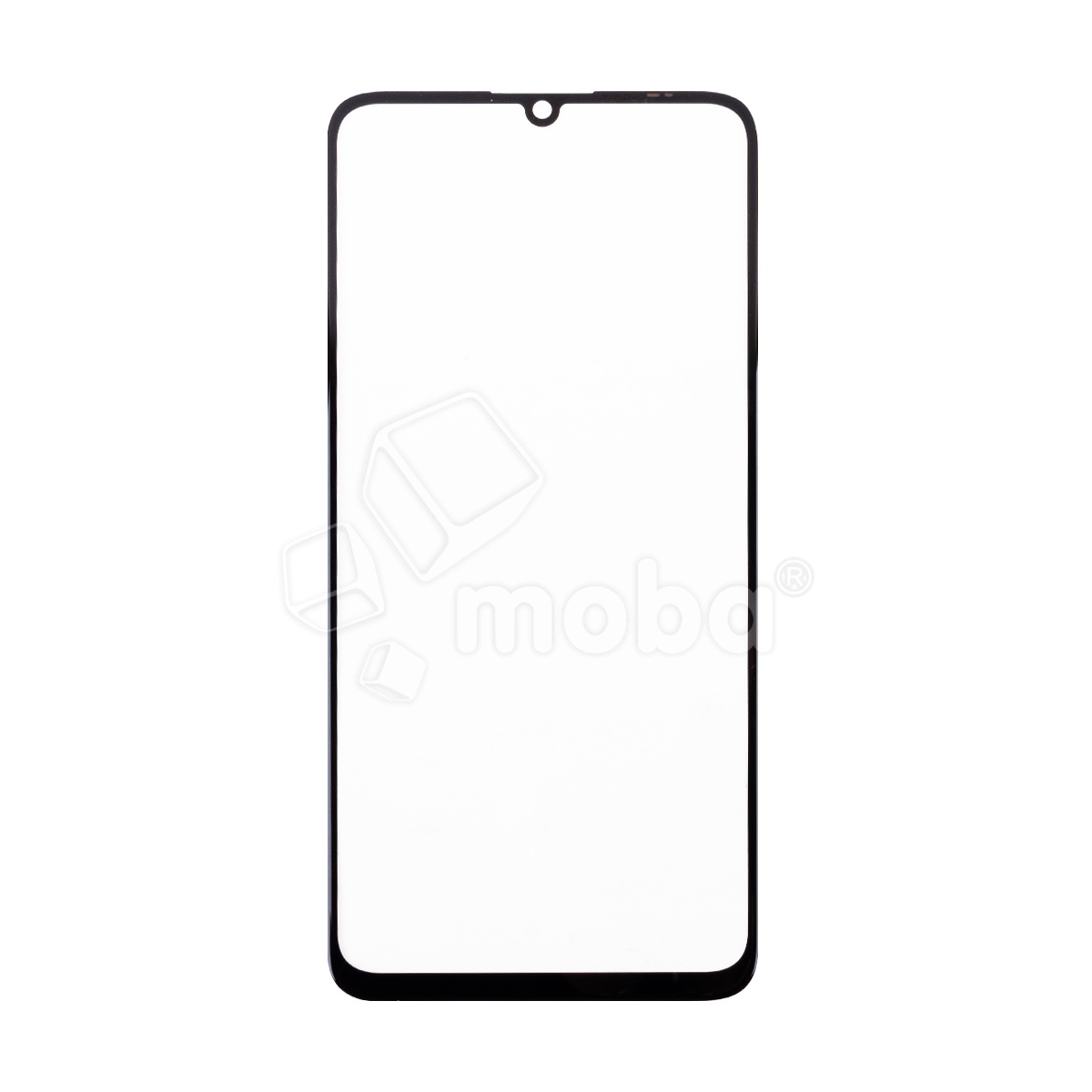 Стекло для переклейки Huawei Nova Y70/Y70 Plus/Y71/Y72 (MGA-LX9N/MGA-LX3) с OCA пленкой Черный - OR (Mitsubishi)