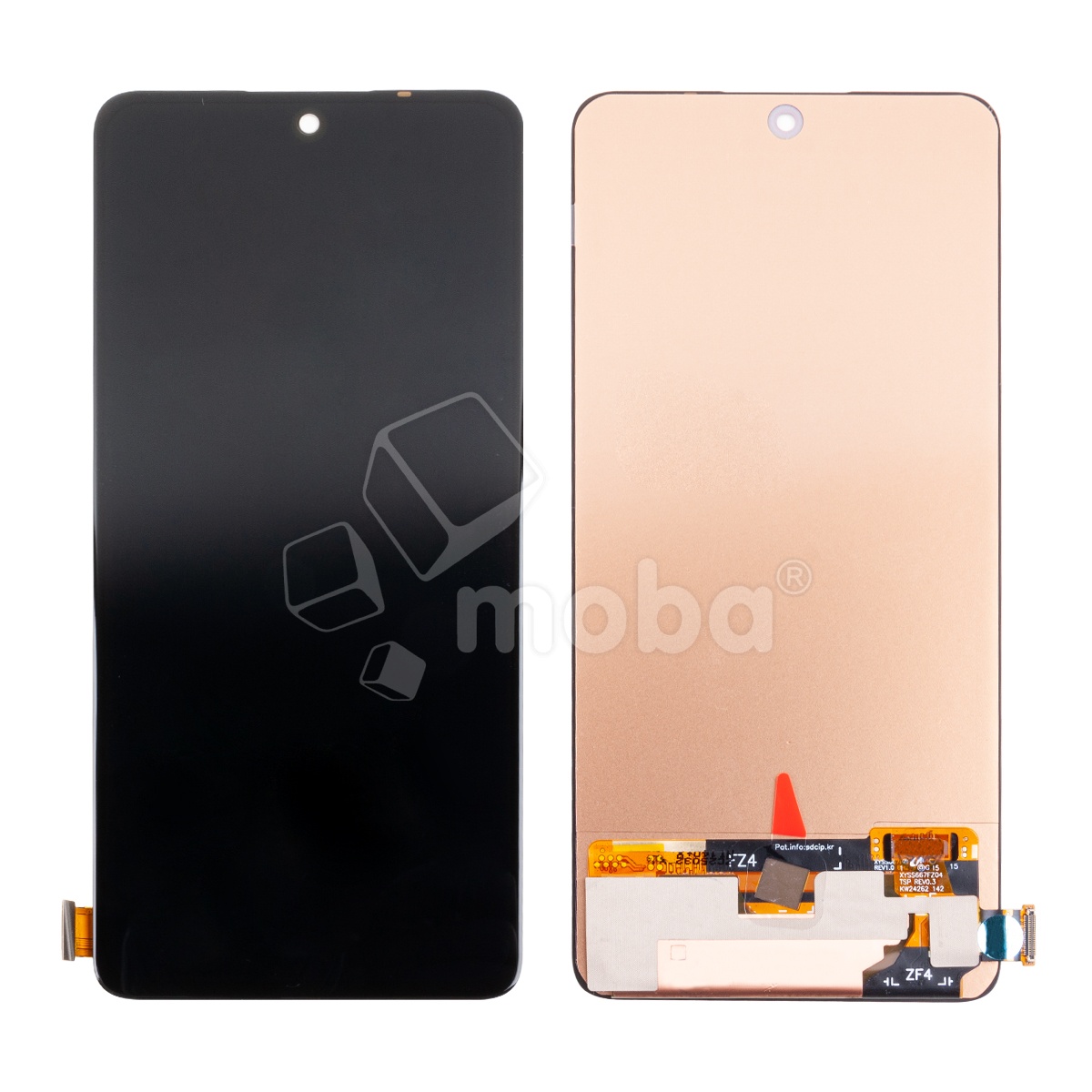 Дисплей для Xiaomi Poco M7 Pro 5G (2409FPCC4G) в сборе с тачскрином Черный - (OLED) (Full HD, 450 Кд/м²)