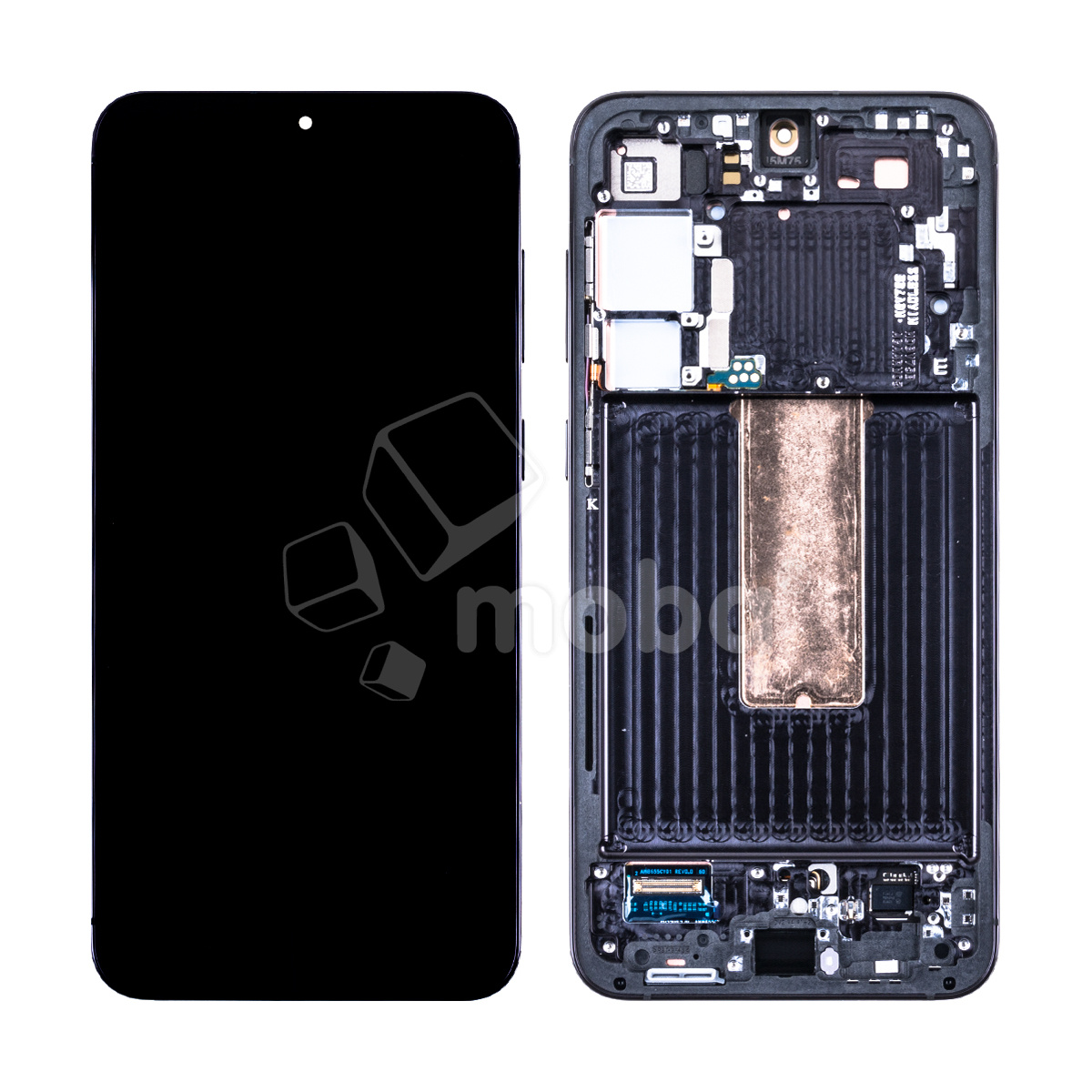 Дисплей для Samsung Galaxy S23+ (S916B) модуль с рамкой Черный - OR (SP)