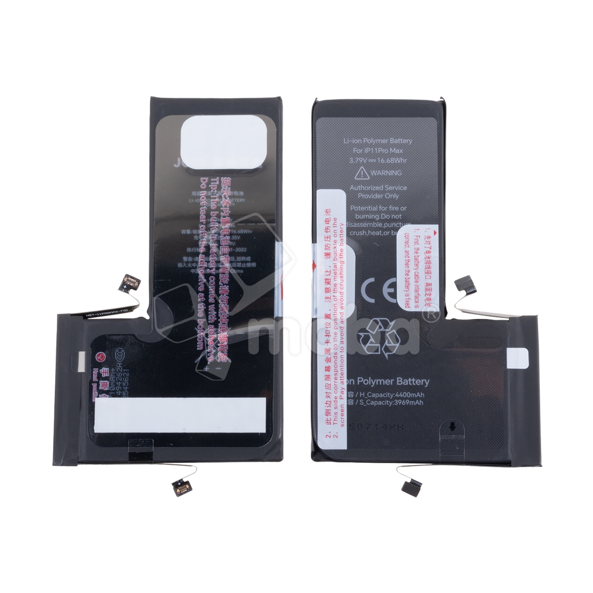 Аккумулятор для iPhone 11 Pro Max - JCID усиленная 4400 mAh