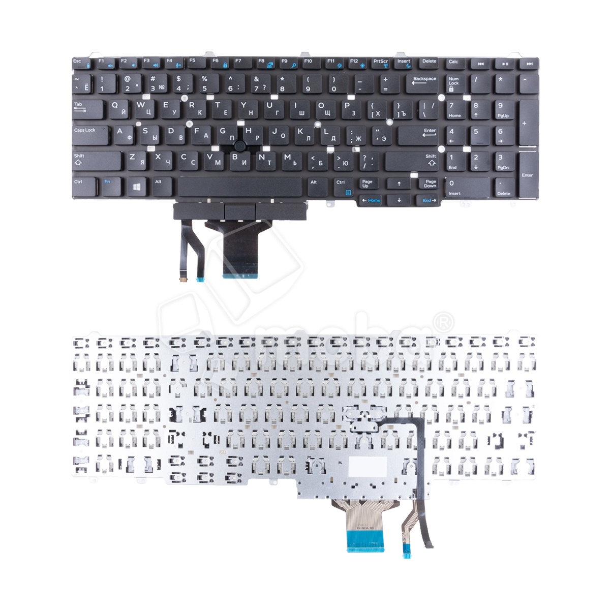 Клавиатура для ноутбука Dell Latitude E5550/E5570/5550 Черный