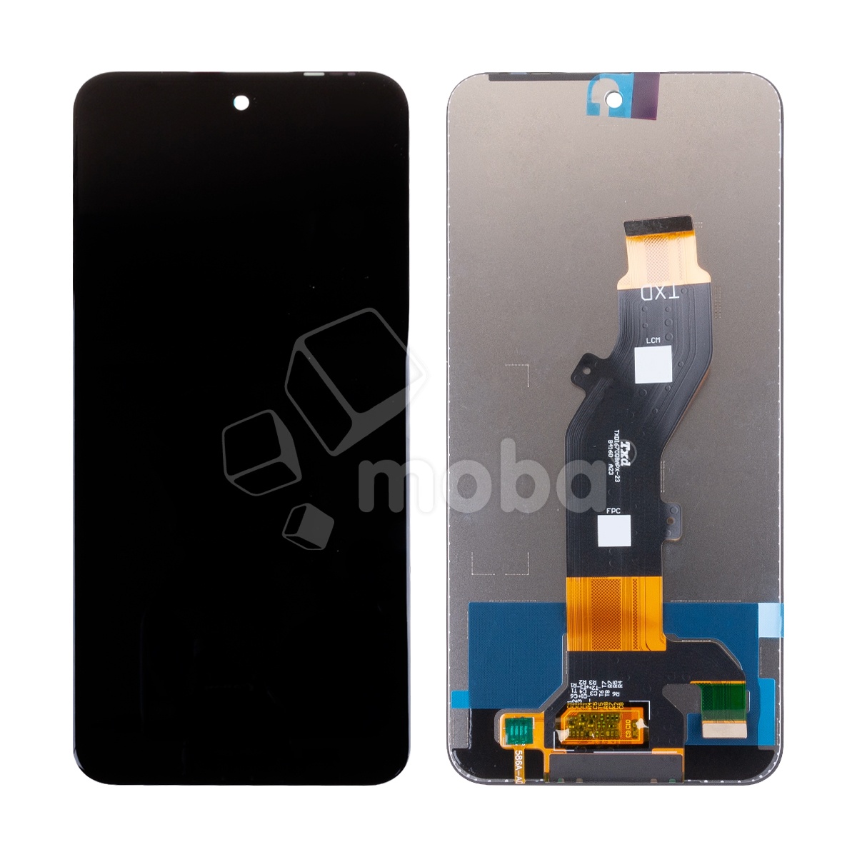 Дисплей для Tecno Spark 30C 4G (KL5n) в сборе с тачскрином Черный - OR100 (HD+, 400 Кд/м², 120 Гц)