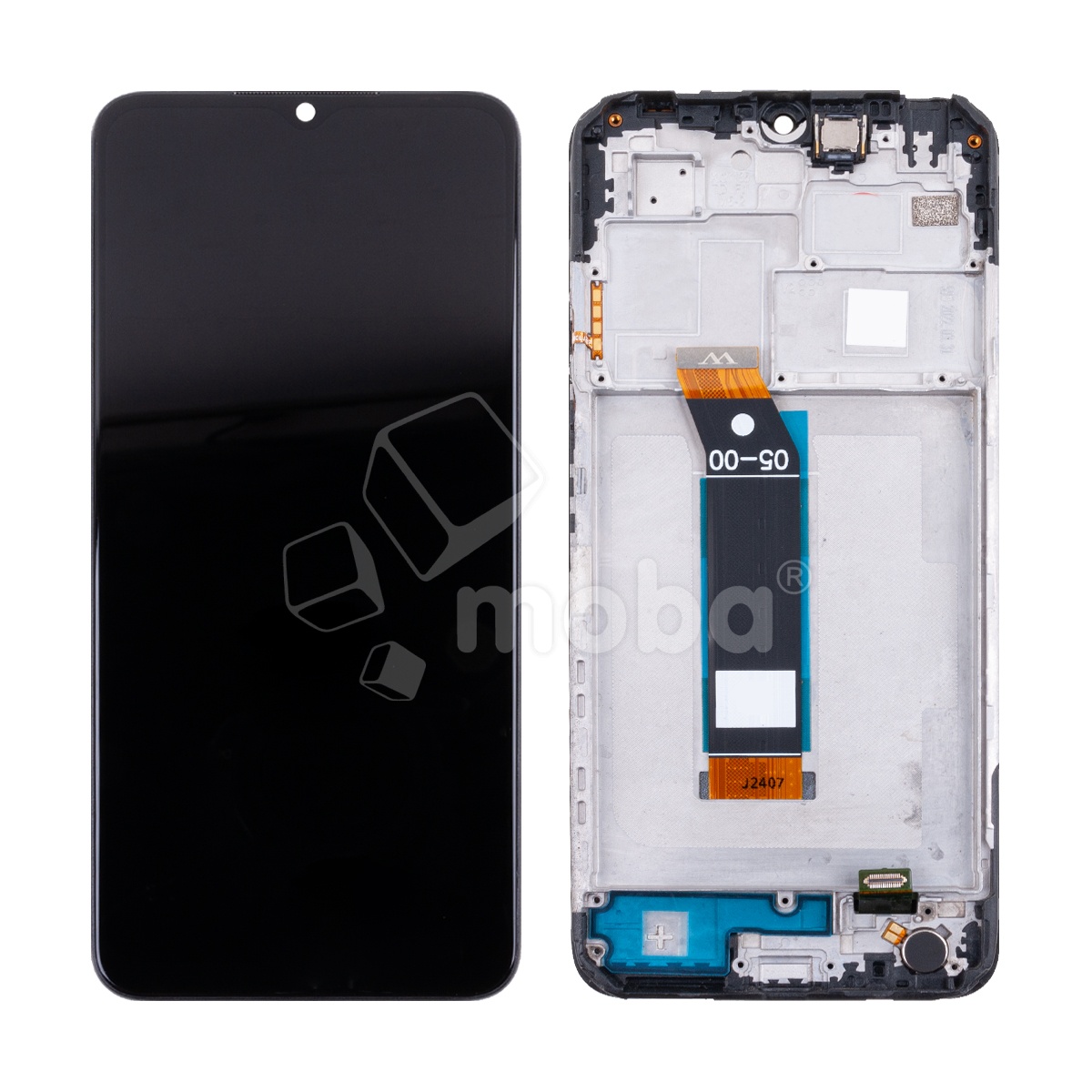 Дисплей для Xiaomi Poco M5 (22071219CG) модуль с рамкой Черный - OR (FHD, 300 Кд/м², 90 Гц)