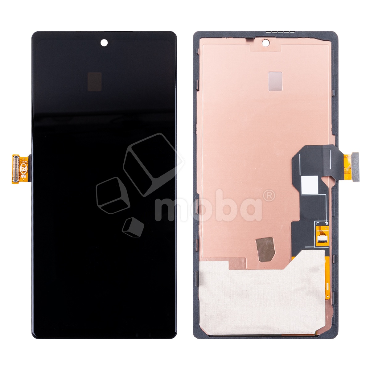 Дисплей для Google Pixel 6a (GX7AS/GB62Z/G1AZG/GB17L) в сборе с тачскрином Черный - (OLED) (Full HD, 450 Кд/м²)