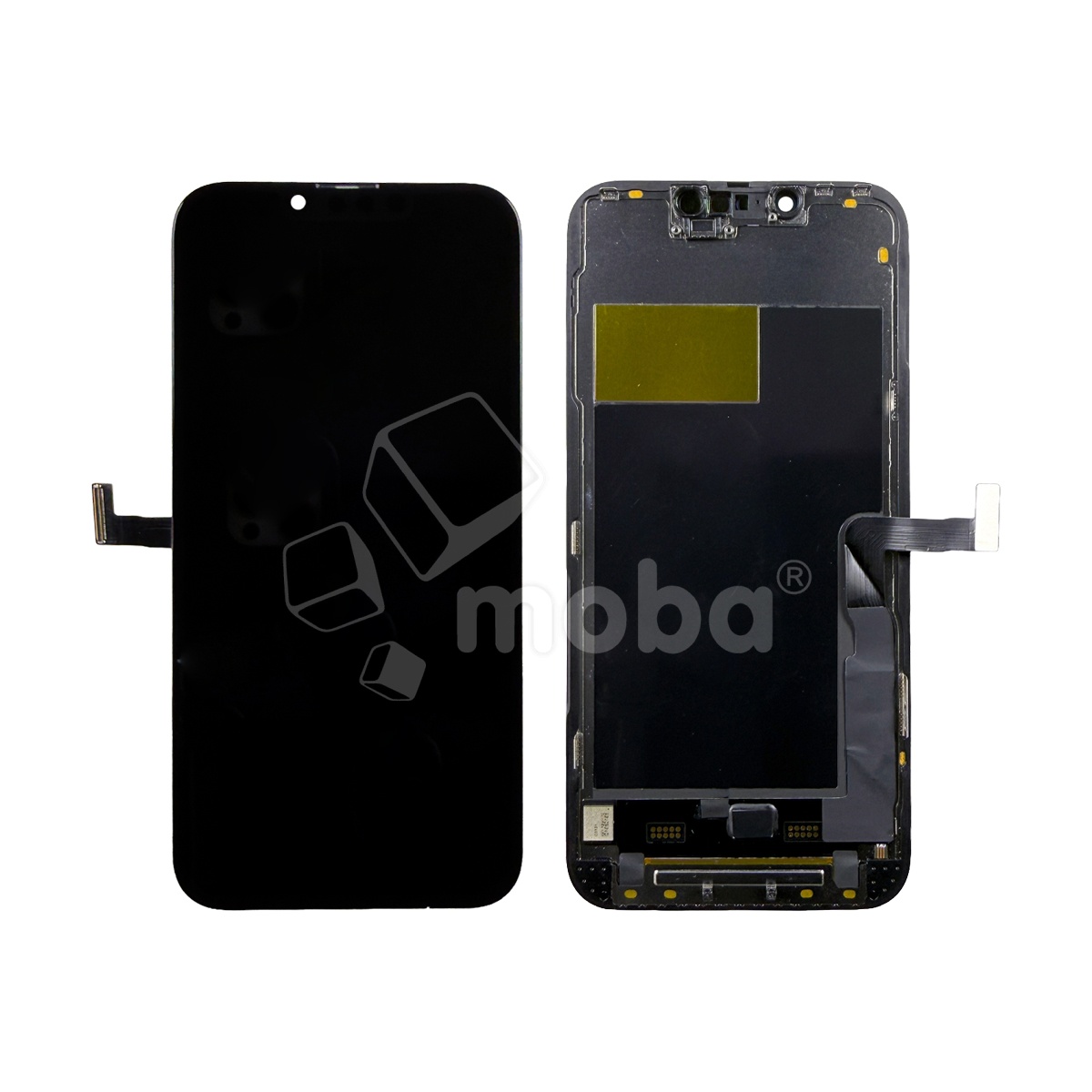 Дисплей для iPhone 13 Pro (A2640) в сборе с тачскрином Черный - (In-Cell, Full HD, 120 Гц) (с верификацией = с привязкой без ошибки)