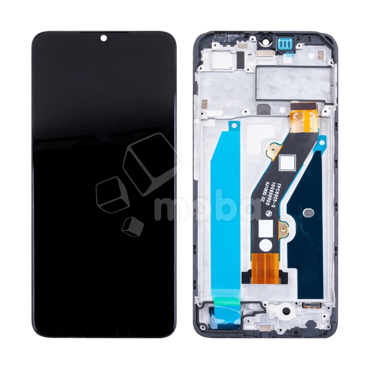 Дисплей для Infinix Smart 7 (X6515) модуль с рамкой Черный - OR (HD+, 300 Кд/м², 60 Гц)