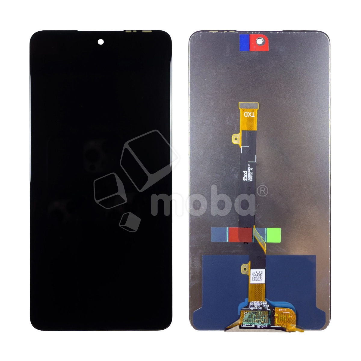 Дисплей для Tecno Pova 2 (LE7n) в сборе с тачскрином Черный - OR100 (Full HD, 400 Кд/м², 60 Гц)