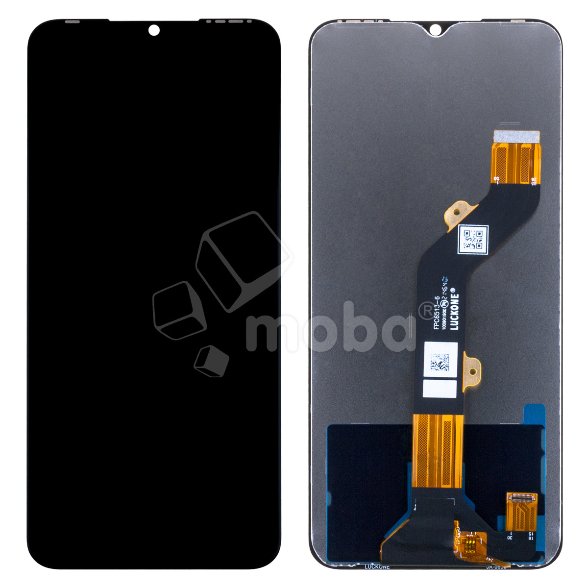 Дисплей для Tecno Spark Go 2022 (KG5m) в сборе с тачскрином Черный - Оптима