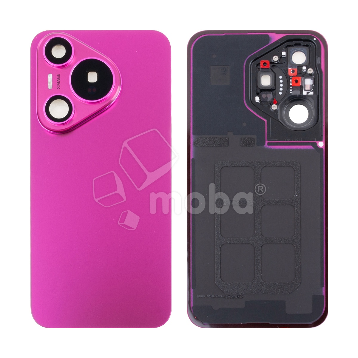 Задняя крышка для Huawei Pura 70 (ADY-LX9/ADY-AL00) Розовый - Премиум
