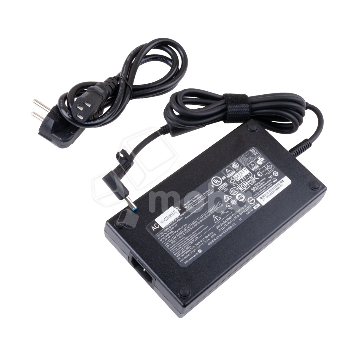 Блок питания (сетевой адаптер) для ноутбука HP 19,5V, 10,3A, 200W (4,5×3,0 с иглой)