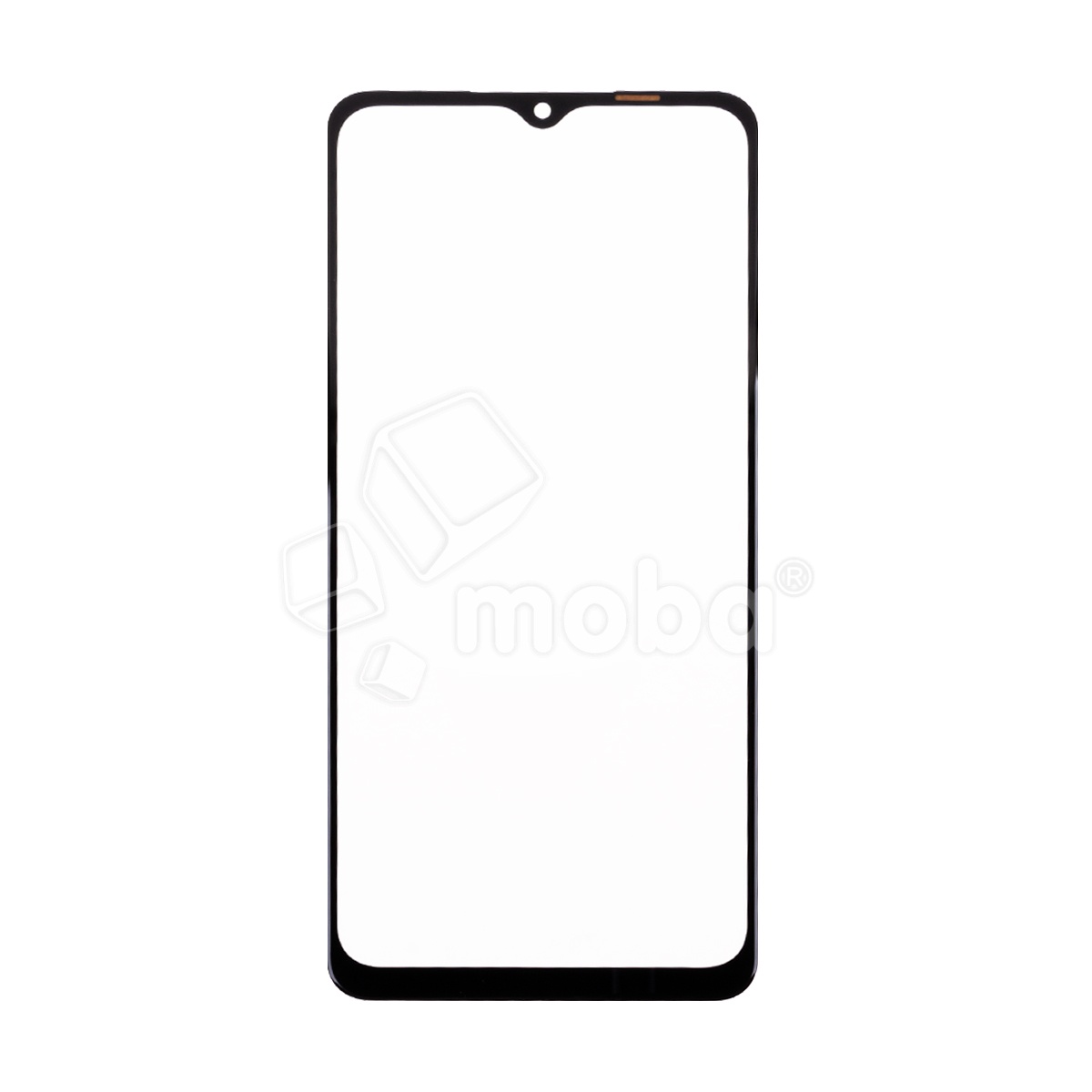 Стекло для переклейки Samsung Galaxy A12 (A125F) с OCA пленкой Черный - (Feaglet)