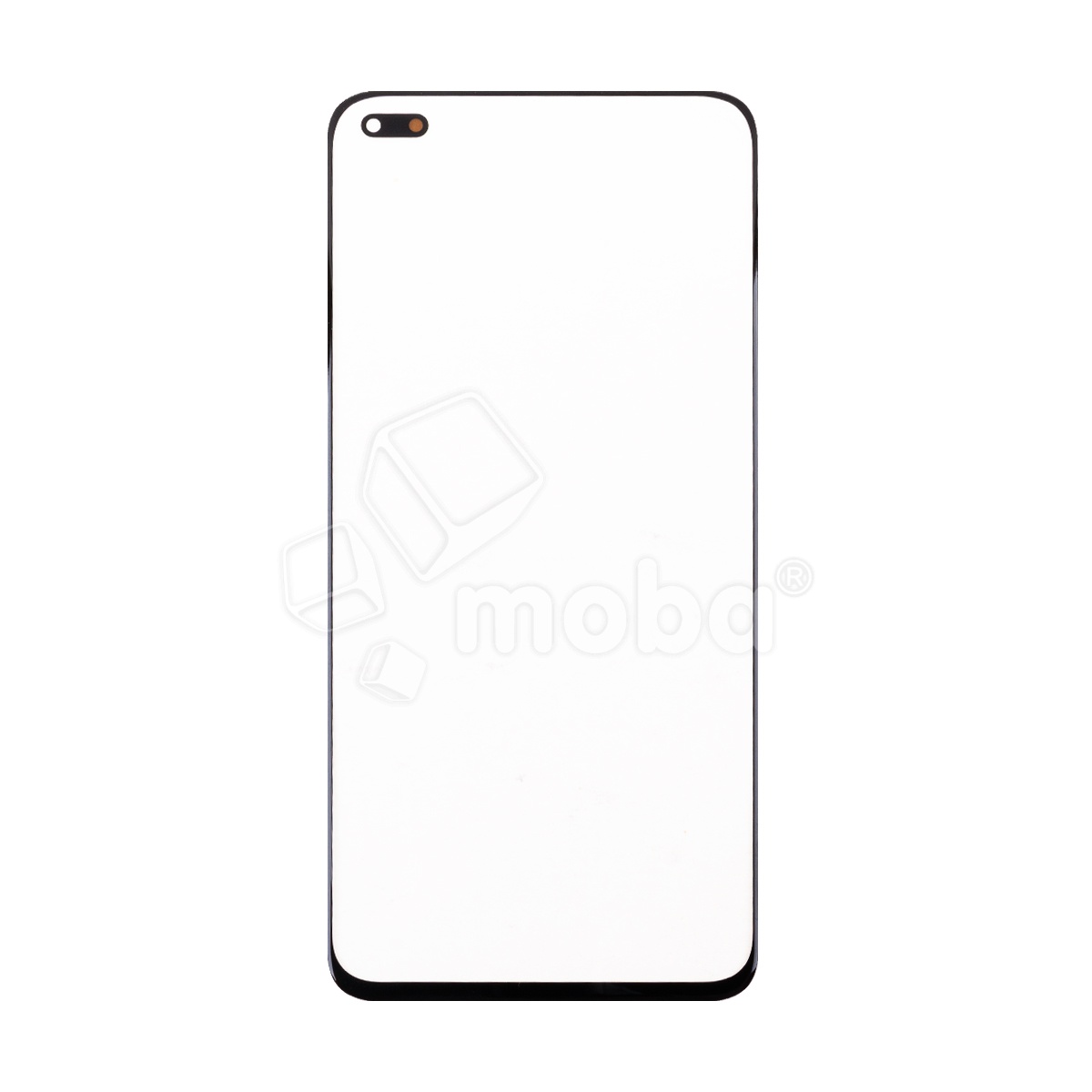 Стекло для переклейки Huawei Honor 50 Lite/Nova 8i (NTN-LX1/NEN-LX1) с OCA пленкой Черный - OR (Mitsubishi)