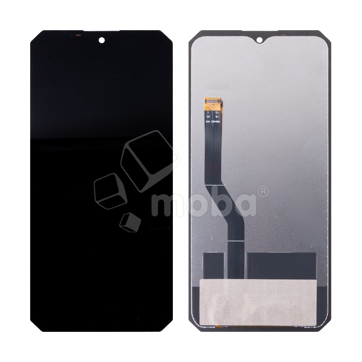 Дисплей для Oukitel WP23/WP23 Pro/WP28 в сборе с тачскрином Черный - Оптима