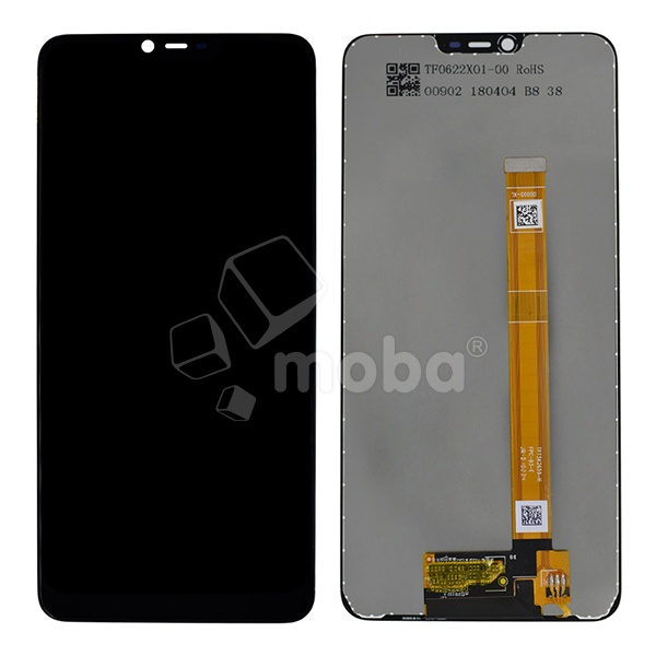 Дисплей для OPPO A3s/A5 (CPH1803/CPH1809) в сборе с тачскрином Черный - Оптима