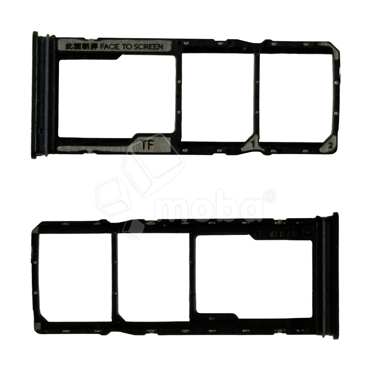 Держатель SIM для Xiaomi Redmi 15C 4G/Poco C85 4G (25078RA3EY/25078PC3EG) Черный