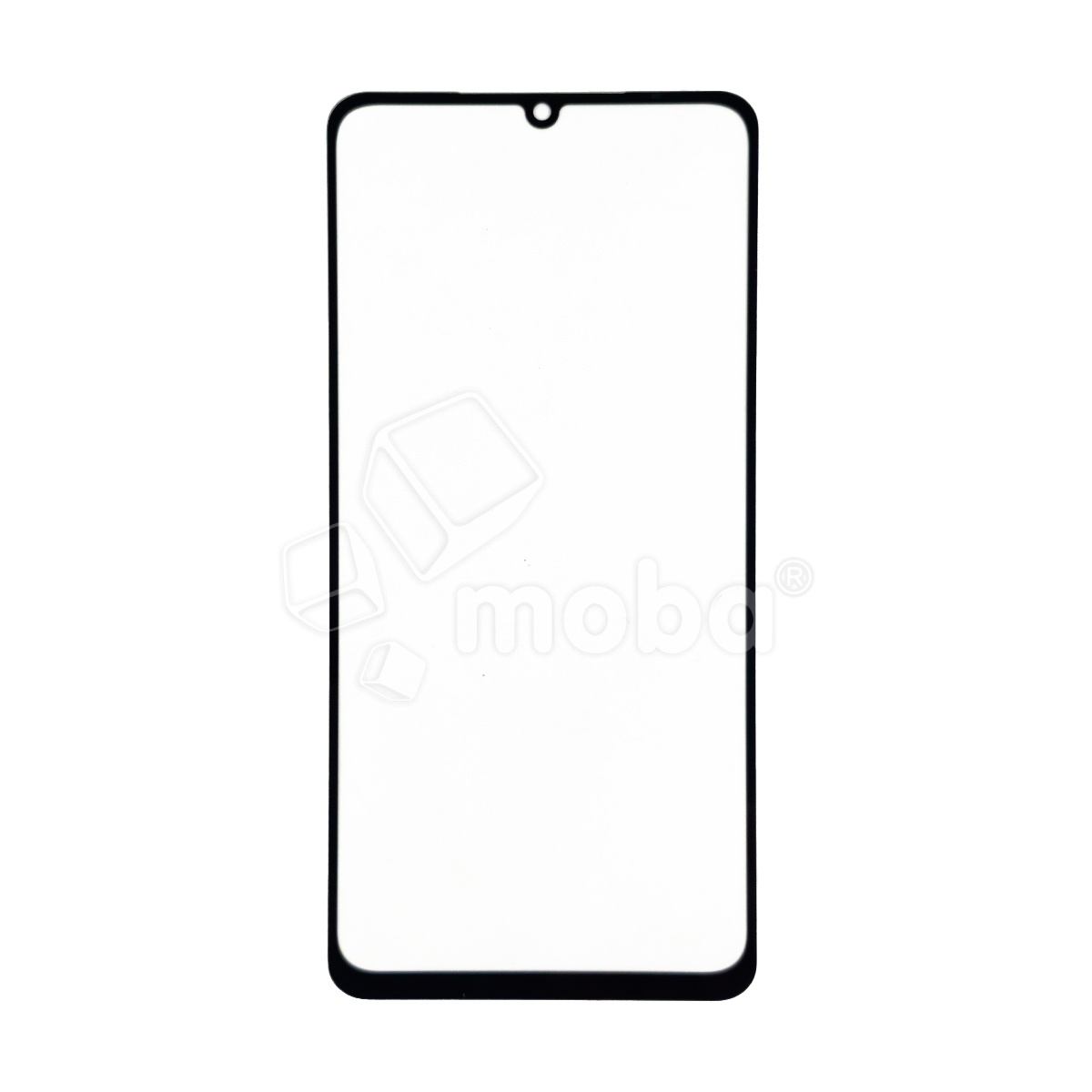 Стекло для переклейки Samsung Galaxy A06 4G (A065F) с OCA пленкой Черный - OR (Mitsubishi)