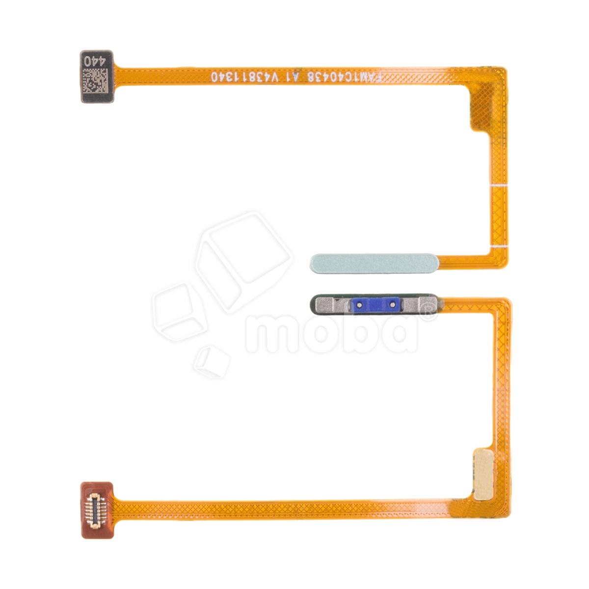 Шлейф для Realme C67 4G (RMX3890) сканер отпечатка пальцев Зеленый