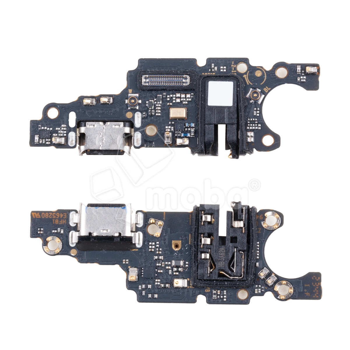 Шлейф для Huawei Honor X7b 4G/90 Smart (CLK-LX1/CLK-NX1/CLK-NX3) плата на системный разъем/разъем гарнитуры/микрофон - Премиум