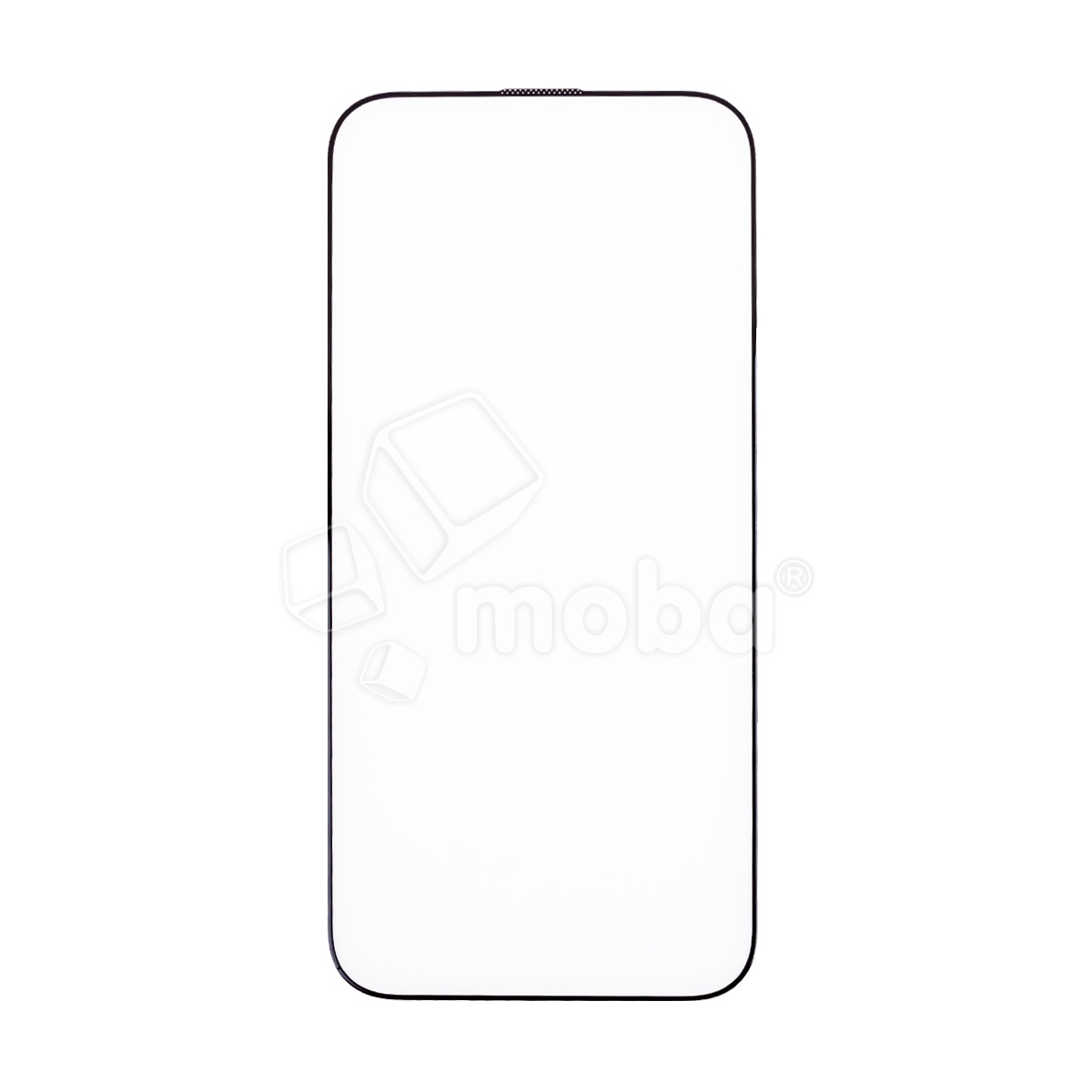 Защитное стекло с сеткой динамика для iPhone 16 Plus Черный
