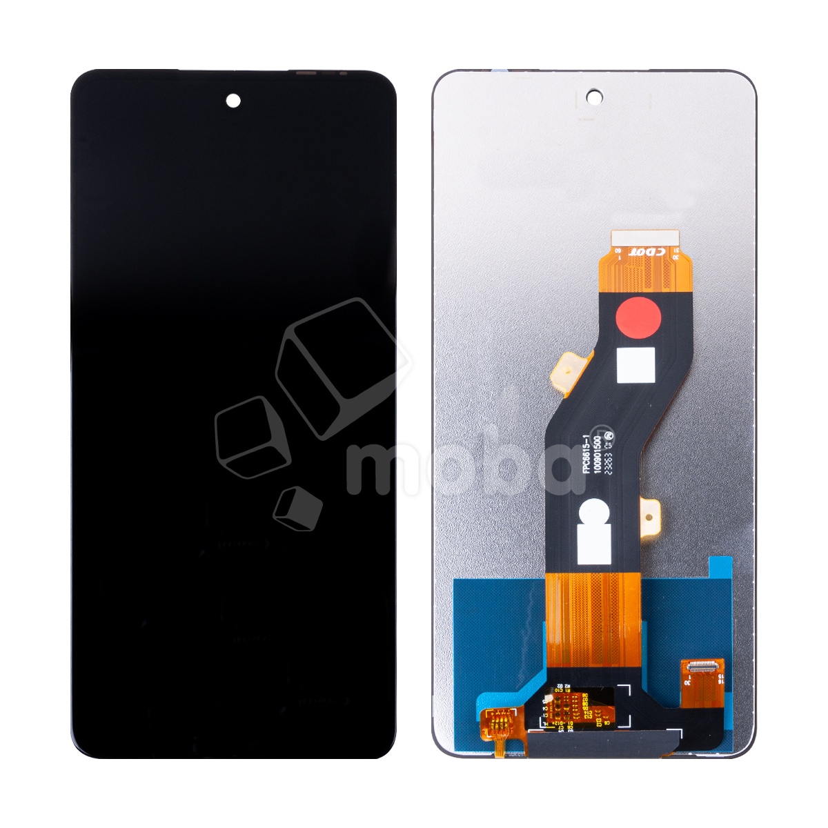 Дисплей для Tecno Spark 20 (KJ5) в сборе с тачскрином Черный - OR (HD+, 300 Кд/м², 90 Гц)