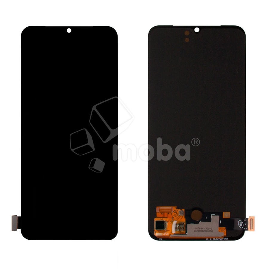 Дисплей для Vivo V20/V21e 4G/V23e 4G (V2025/V2061/V2116) в сборе с тачскрином Черный - (OLED) (Full HD, 450 Кд/м²)